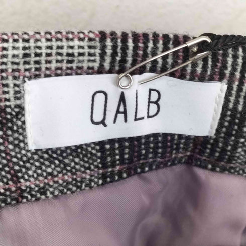 QALB チェックワイドパンツ メンズ JPN:2