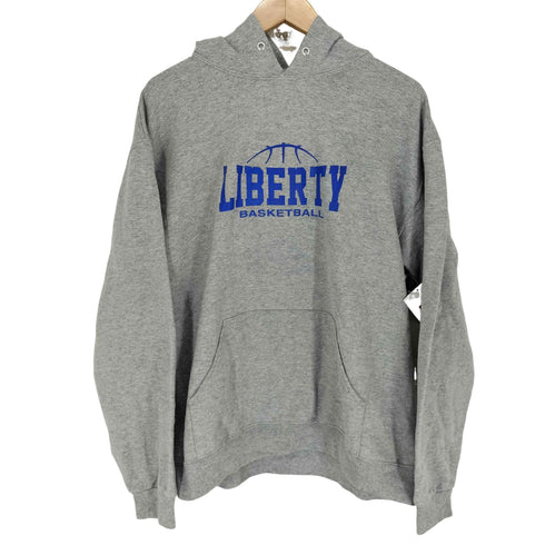 ジャージーズ JERZEES LIBER TY BASKETBALL フロントプリントプルオーバーパーカー メンズ JPN:M