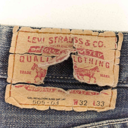 リーバイス Levis 505-03 デニムパンツ メンズ 32X33