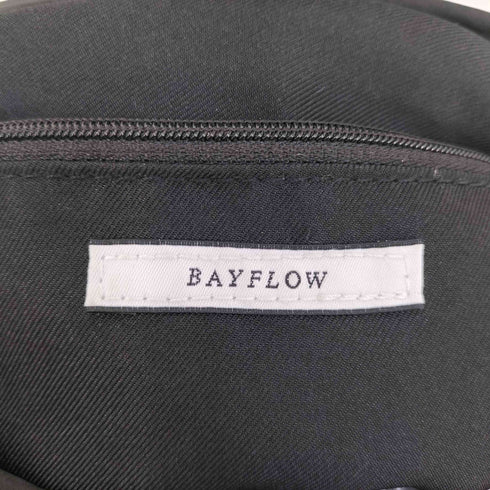ベイフロー BAYFLOW チャーム付キルト巾着 ショルダーバック レディース