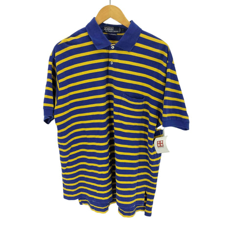 ポロバイラルフローレン Polo by RALPH LAUREN The Big Shirt ボーダーポロシャツ メンズ JPN:M