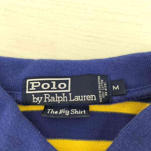 ポロバイラルフローレン Polo by RALPH LAUREN The Big Shirt ボーダーポロシャツ メンズ JPN:M