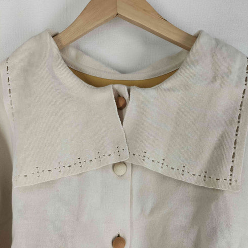 ホコモモラ Jocomomola 22AW 2WAY ダブルフェイスアイレットトップス レディース JPN:40