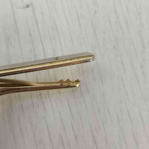 イヴサンローラン Yves Saint Laurent ロゴ刻印 ネクタイピン タイピン メンズ