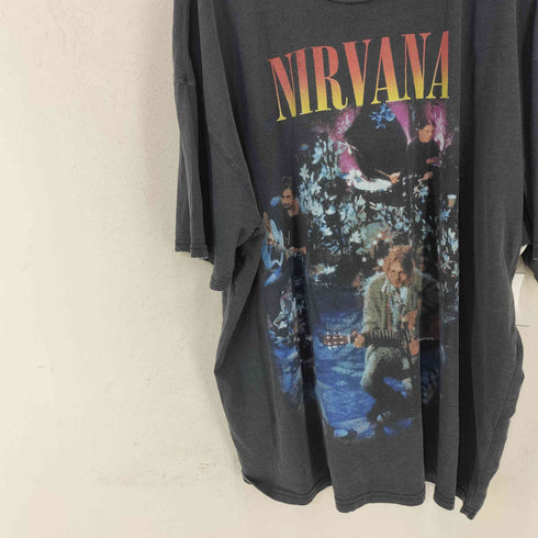 NIRVANA MTV Unplugged In New York バンドTシャツ 霜降り メンズ XXL
