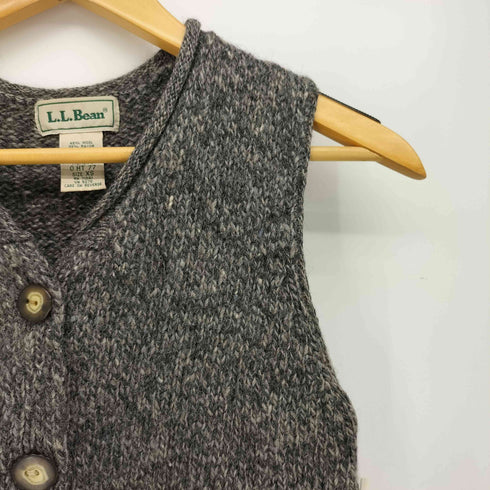 エルエルビーン L.L.Bean 90-00S レーヨン混 ウール ニット ベスト レディース import:XS