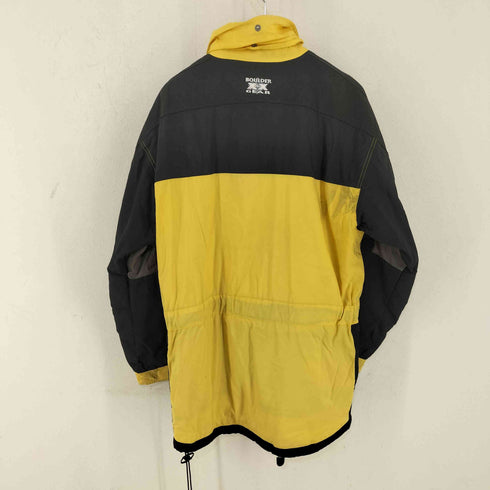 BOULDER XX GEAR バングラデシュ製 フード裾ドローコード ナイロン スキージャケット メンズ import:L