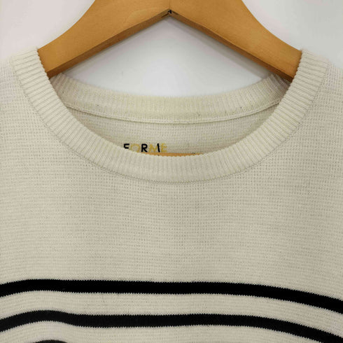 フォルメ forme 22AW ボーダーニット レディース FREE