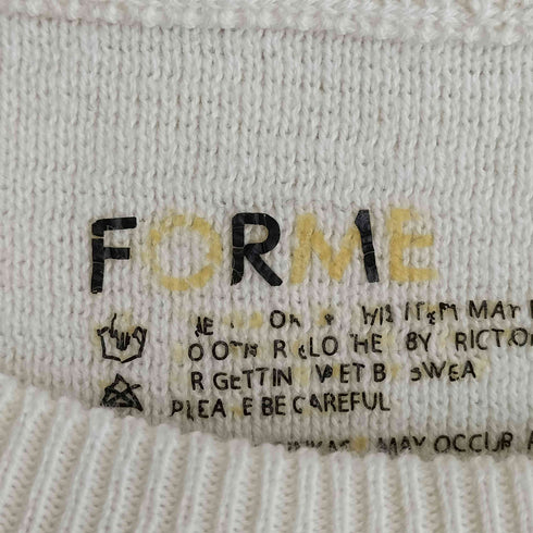 フォルメ forme 22AW ボーダーニット レディース FREE