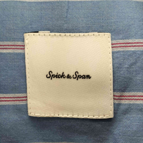 スピックアンドスパン Spick and Span コットンシルクパールボタンタックスリーブシャツ レディース FREE