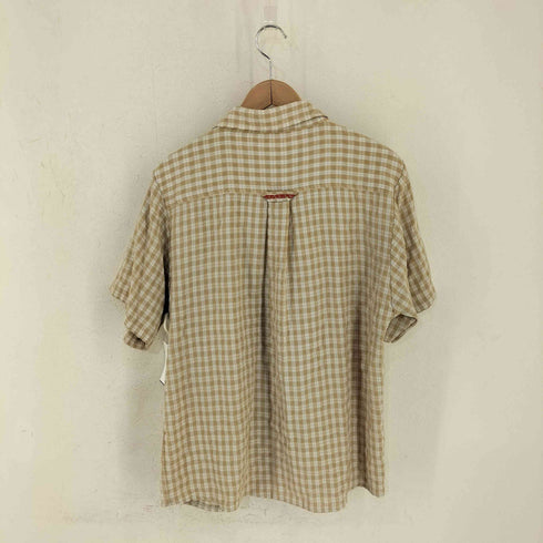 ペレペレ pelle pelle 香港製 レーヨンポリ チェック 開襟 S/S シャツ BBOY メンズ 3XL