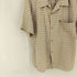ペレペレ pelle pelle 香港製 レーヨンポリ チェック 開襟 S/S シャツ BBOY メンズ 3XL