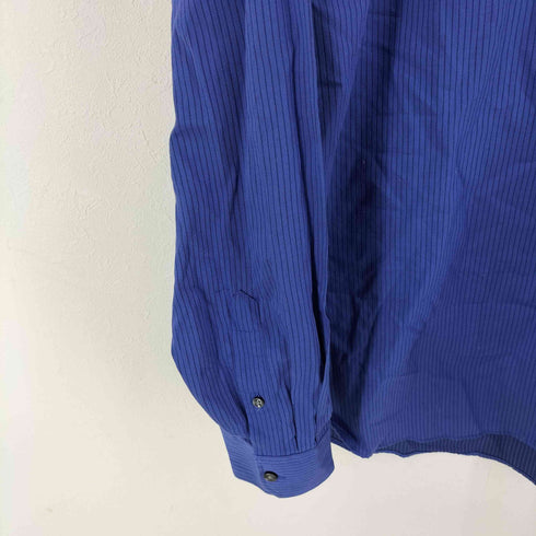 ヴァンヒューゼン VAN HEUSEN ストライプ レギュラーカラーシャツ メンズ import:XL