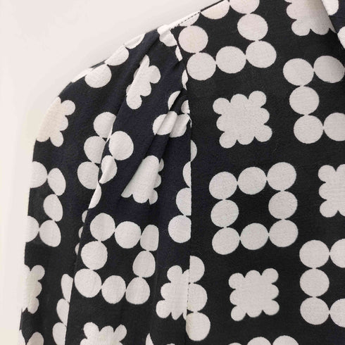 ザラ ZARA 幾何学模様シャツドレス レディース import:S