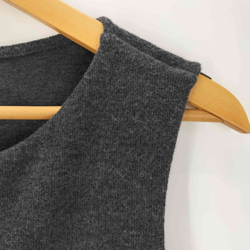 ザラ ZARA SOFT BUTTONED VEST TOP レディース import:M