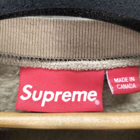 シュプリーム Supreme 23SS Small Box Crewneck Tan スモールボックスロゴ クルーネックスウェット メンズ JPN:L