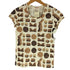 emily temple cute チョコレート 半袖 Tシャツ メンズ JPN:M