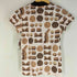 emily temple cute チョコレート 半袖 Tシャツ レディース JPN:M