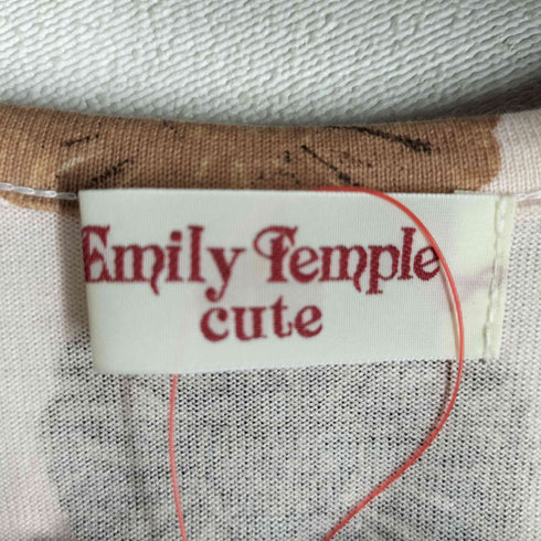 emily temple cute チョコレート 半袖 Tシャツ レディース JPN:M