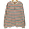 ヒューマンメイド HUMAN MADE HUMAN MADE STRIPED HENLEY NECK L/S T-SHIRT メンズ JPN:L