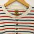 ヒューマンメイド HUMAN MADE HUMAN MADE STRIPED HENLEY NECK L/S T-SHIRT メンズ JPN:L