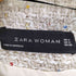 ザラ ZARA ツイード ノーカラージャケット レディース import:M