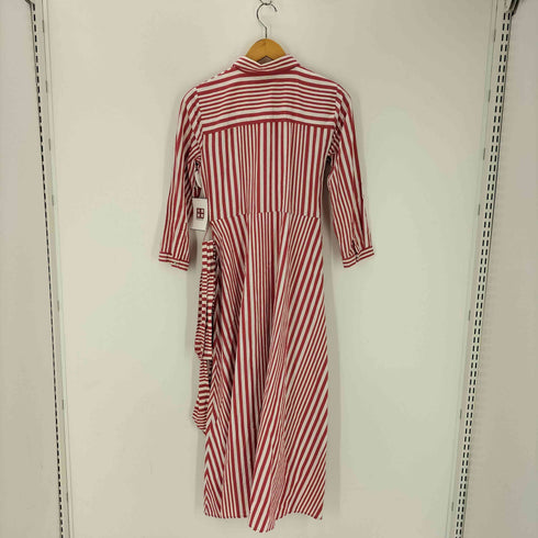 ザラ ZARA ストライプシャツワンピース レディース import:S