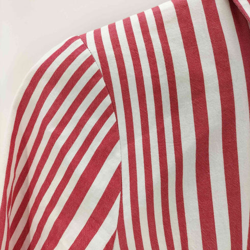 ザラ ZARA ストライプシャツワンピース レディース import:S