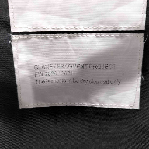 クラネ CLANE FRAGMENT×CLANE BOA LAYER MA-1 メンズ JPN:L
