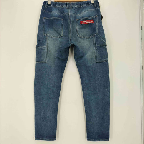 ヒューマンメイド HUMAN MADE RELAX DENIM PANTS ダメージ&リペア 加工 スウェットデニム メンズ JPN:XL