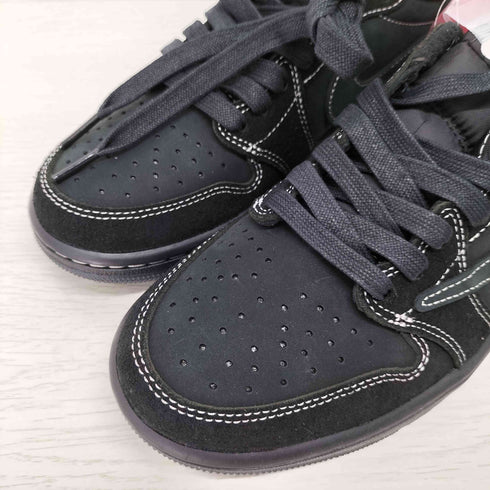 ジョーダンブランド JORDAN BRAND Travis Scott × Nike Air Jordan 1 Low OG SP Black Phantom レディース JPN:24.5