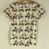 emily temple cute ウサギ 総柄 半袖 Tシャツ レディース JPN:M