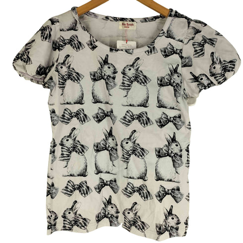 emily temple cute ウサギ 総柄 半袖 Tシャツ レディース JPN:M