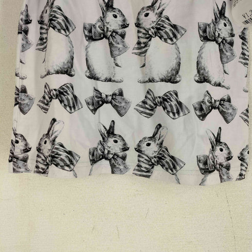 emily temple cute ウサギ 総柄 半袖 Tシャツ レディース JPN:M