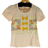 emily temple cute ウサギ リボン 花柄 プリント 半袖Tシャツ レディース JPN:M