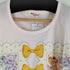 emily temple cute ウサギ リボン 花柄 プリント 半袖Tシャツ レディース JPN:M