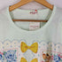 emily temple cute ウサギ リボン 花柄 プリント 半袖Tシャツ レディース JPN:M