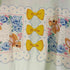 emily temple cute ウサギ リボン 花柄 プリント 半袖Tシャツ レディース JPN:M