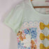 emily temple cute ウサギ リボン 花柄 プリント 半袖Tシャツ レディース JPN:M