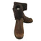アグオーストラリア UGG Australia サイドジップ ボア レザーショートブーツ レディース JPN:24