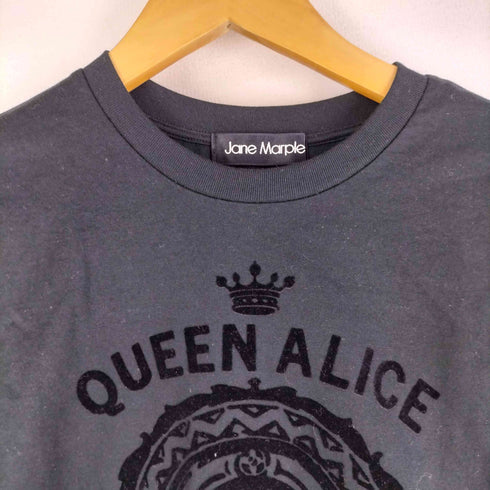 Jane Marple 24aw Queen Alice T-shirt Queen Aliceティーシャツ レディース R