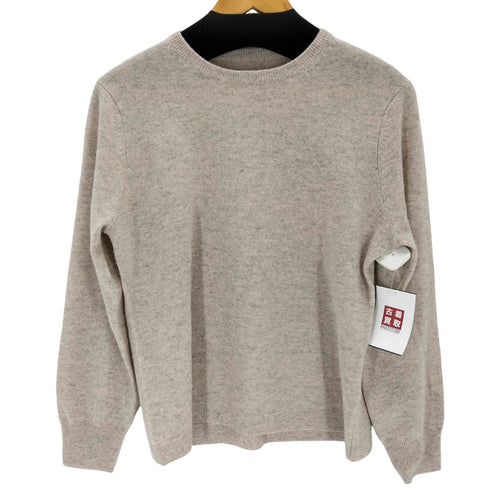 GAVI DI GAVI カシミヤ100クルーネックニット レディース 9f