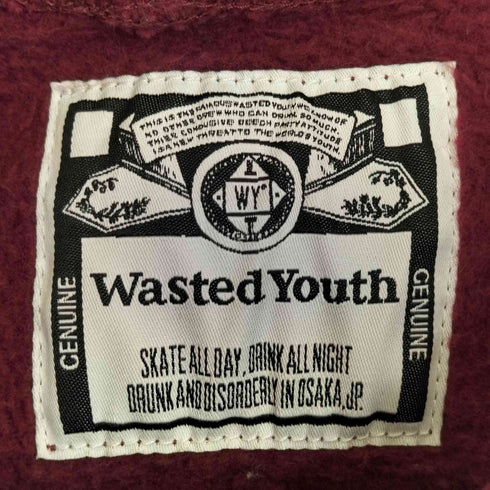 ウェイステッドユース WASTED YOUTH Heavy Weight Hoodie #1 メンズ JPN:XXL
