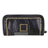 カンポマッジ campomaggi Purse in black leather with rivets メンズ