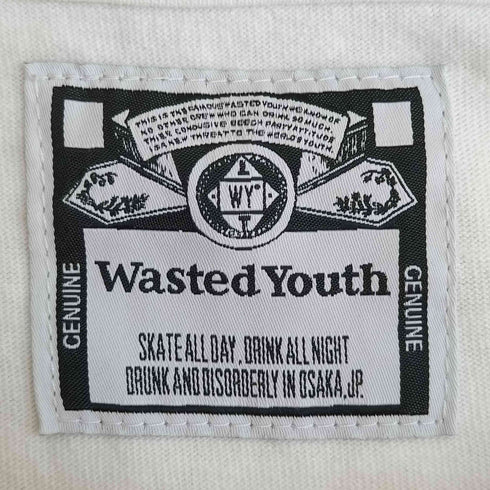 ウェイステッドユース WASTED YOUTH T-Shirt#4 メンズ JPN:XXL