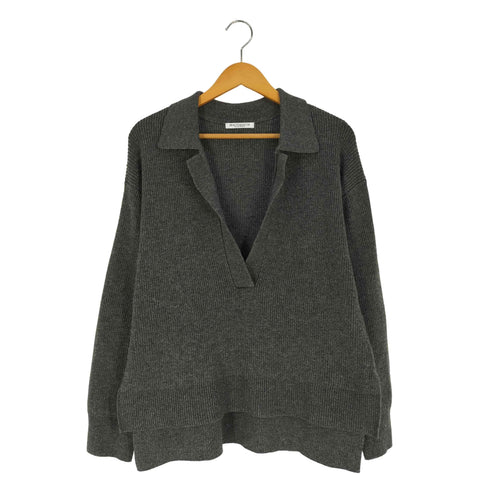 ビューティーアンドユースユナイテッドアローズ BEAUTY & YOUTH UNITED ARROWS スキッパーニット ロングスリーブ プルオーバー レディース