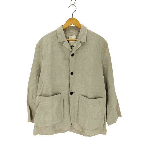 オマールアフリディ Omar Afridi BOX JACKET リネン ボックスジャケット メンズ JPN:M