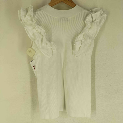 ノエラ Noela 23SS フリルスリーブニット レディース FREE