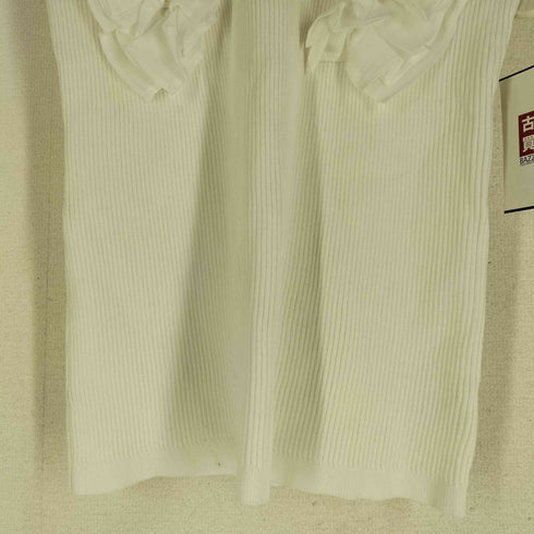 ノエラ Noela 23SS フリルスリーブニット レディース FREE