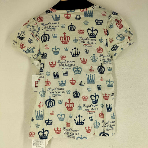 Jane Marple Royal Crown パフTシャツ レディース M